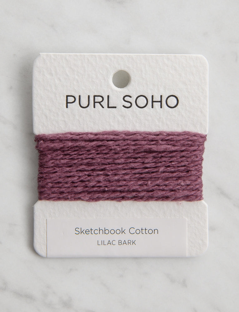 Sketchbook Cotton Color Cards, Lilac Bark