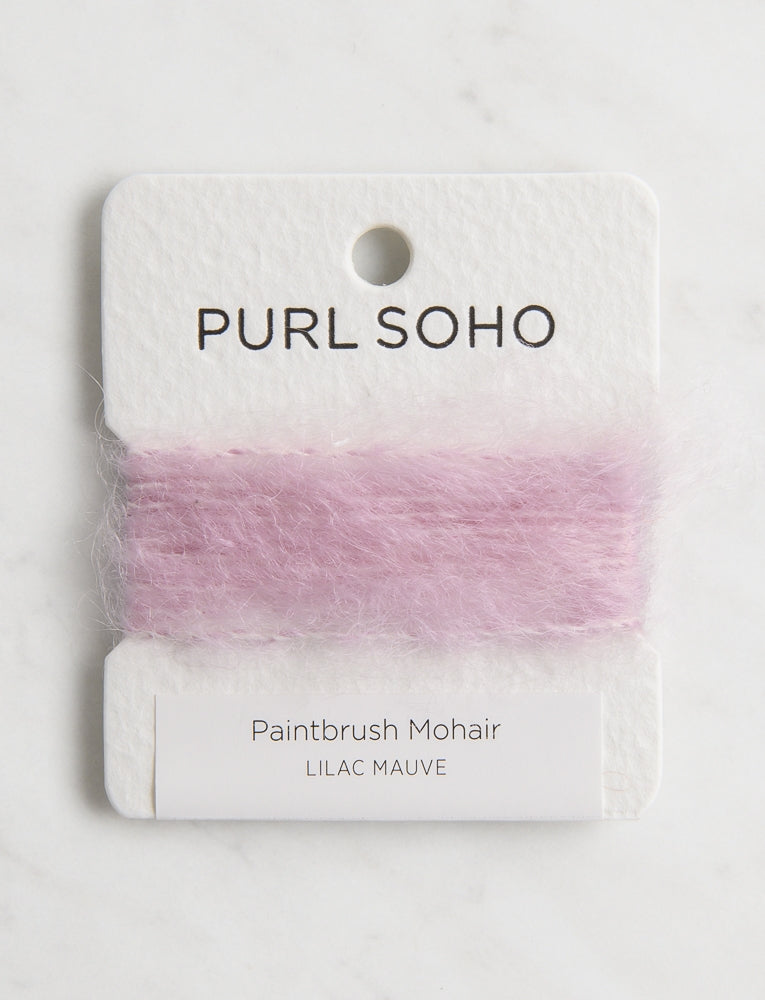 Paintbrush Mohair Color Cards, Lilac Mauve