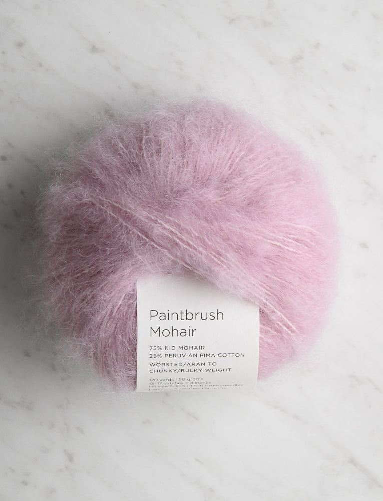 Paintbrush Mohair, Lilac Mauve