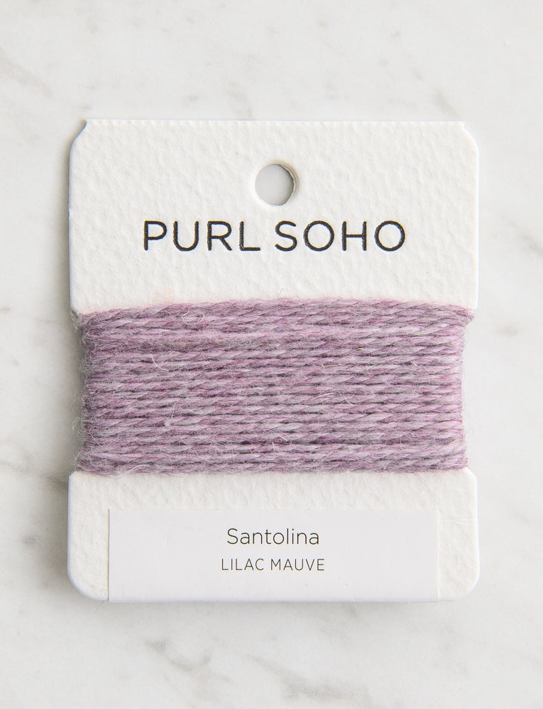 Santolina Color Cards, Lilac Mauve
