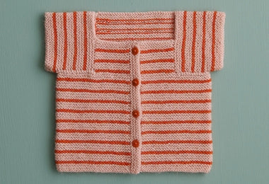 Little Baby Sweater in Quartz