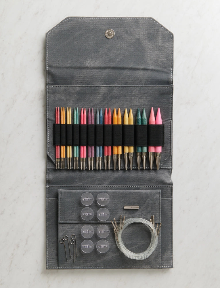 5 Inch Colour Interchangeable Set, Gray Denim Cover