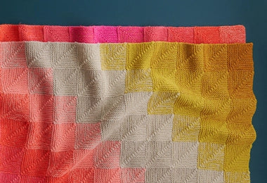 Mitered Corner Blanket In New Colors