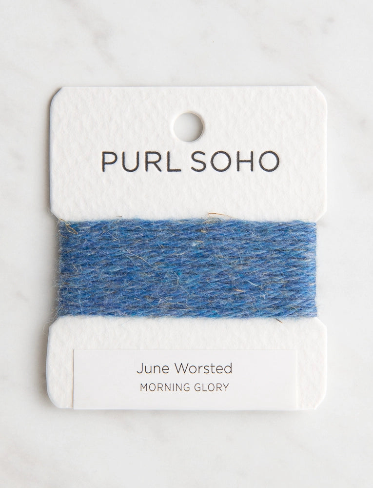 June Worsted Color Cards, Morning Glory