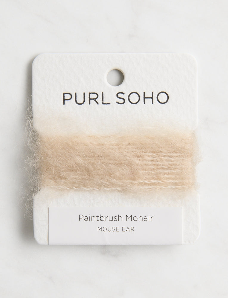 Paintbrush Mohair Color Cards, Mouse Ear