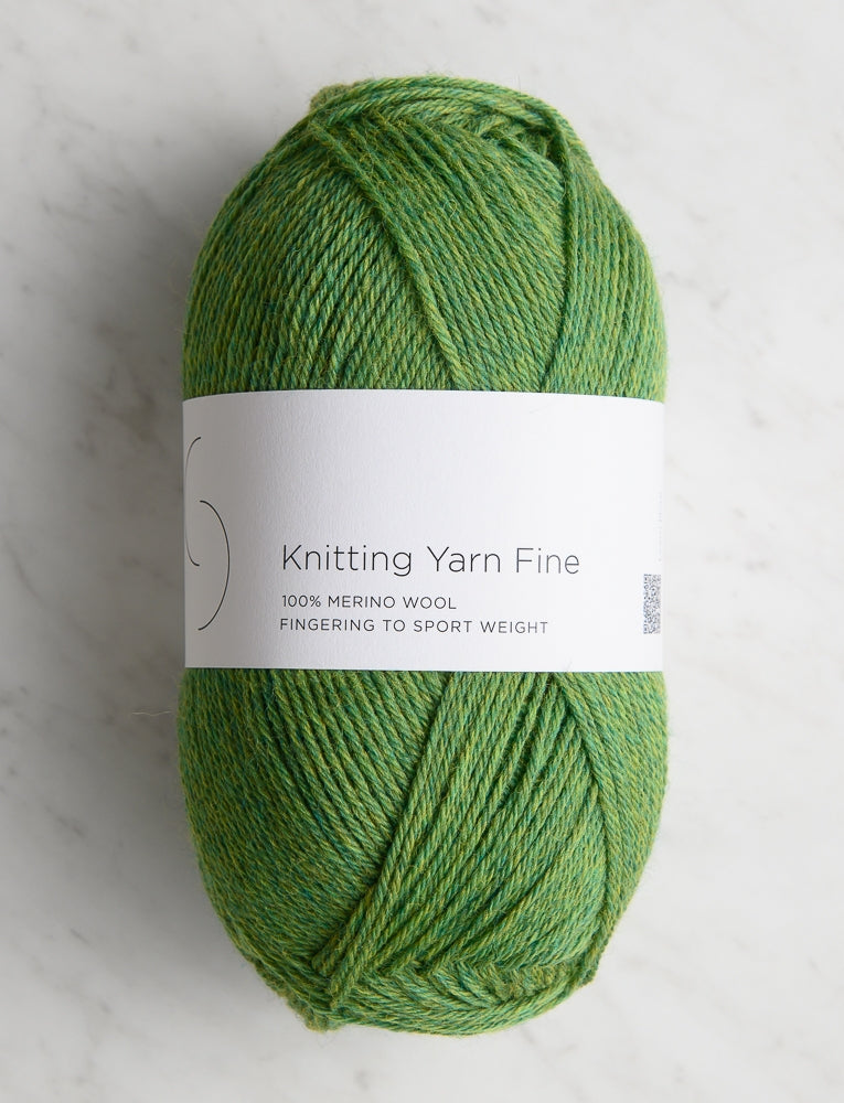 Knitting Yarn Fine, New Leaf Green