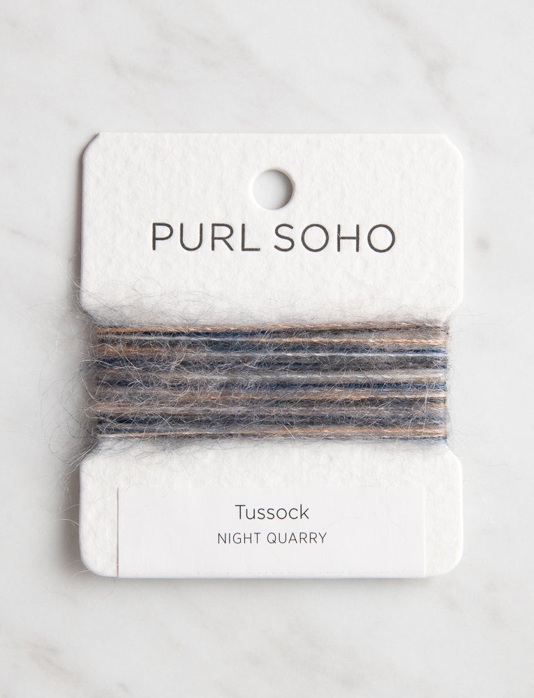 Tussock Color Cards, Night Quarry