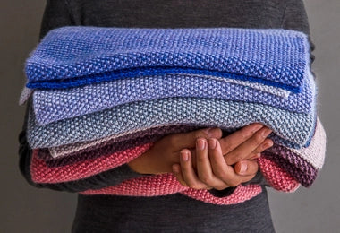 Nine-Note Seed Stitch Wrap