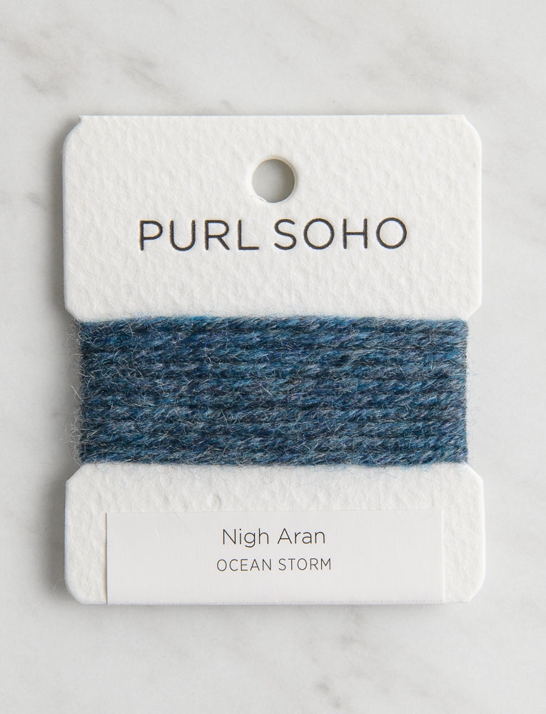 Nigh Aran Color Cards, Ocean Storm
