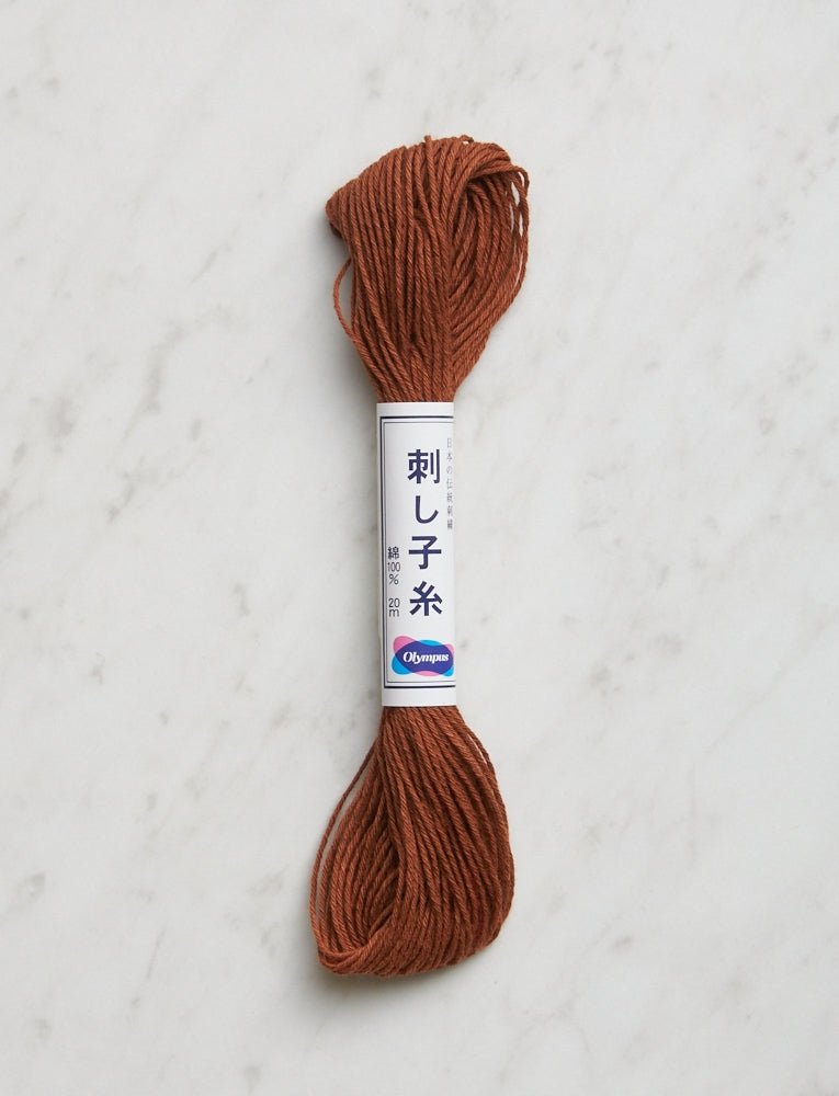 Sashiko Thread, Brown 03