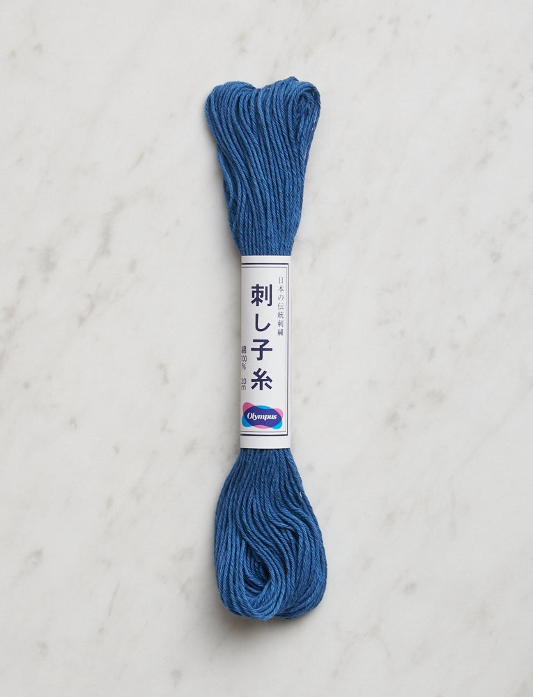 Sashiko Thread, Cobalt Blue 10