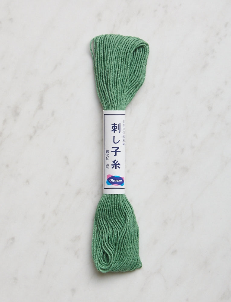 Sashiko Thread, Green 07