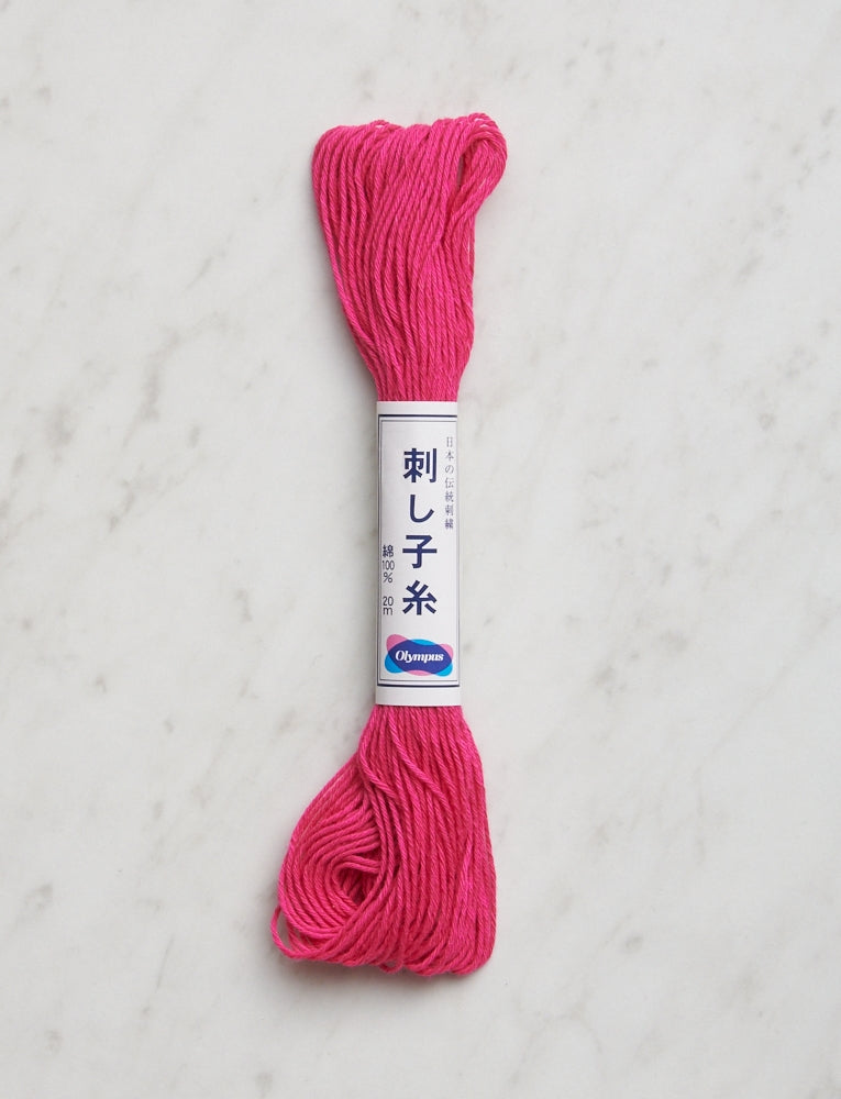 Sashiko Thread, Hot Pink 21