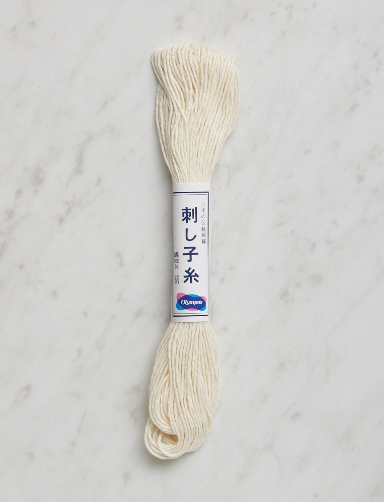 Sashiko Thread, Off White 02
