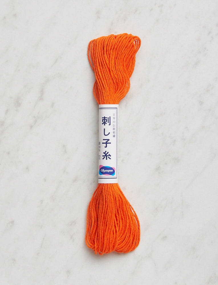 Sashiko Thread, Orange 22