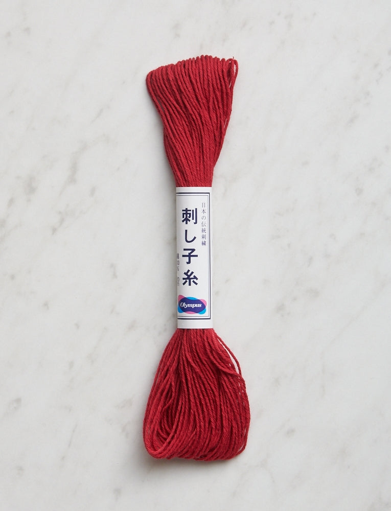 Sashiko Thread, Rose Red 12