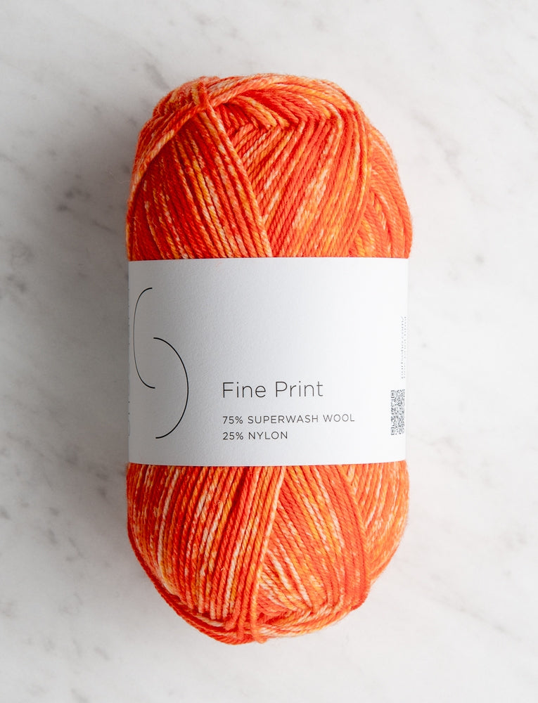Fine Print, Sample Colors, Orange