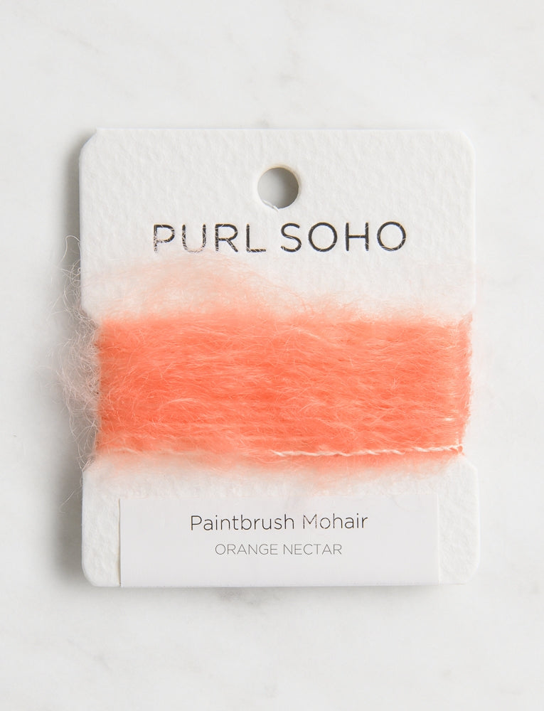 Paintbrush Mohair Color Cards, Orange Pekoe
