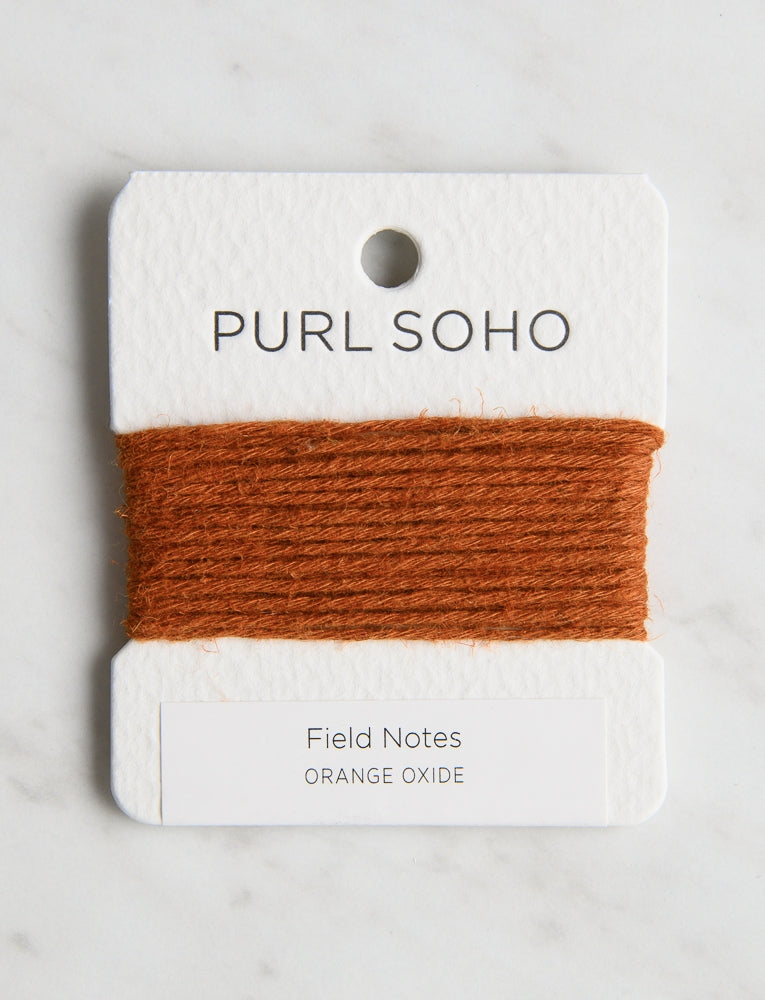 Field Notes Color Cards, Orange Oxide
