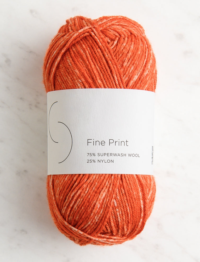 Fine Print, Orange Poppy