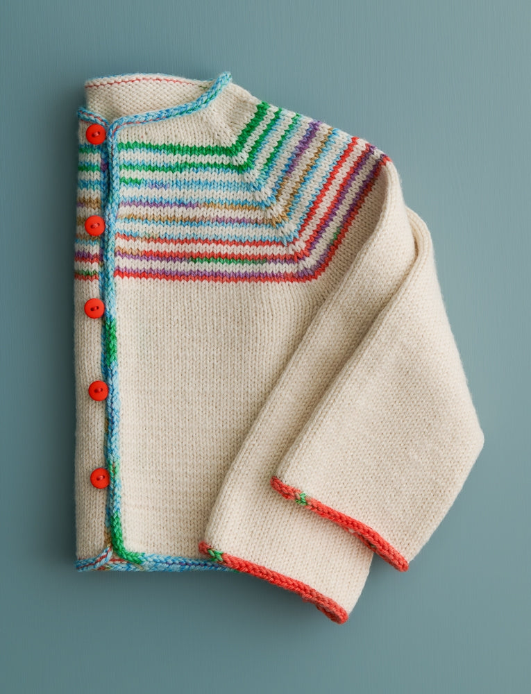 Painted Yoke Cardigan