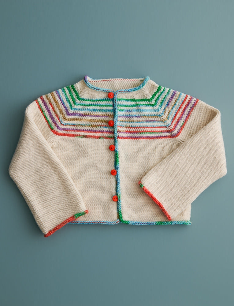 Painted Yoke Cardigan