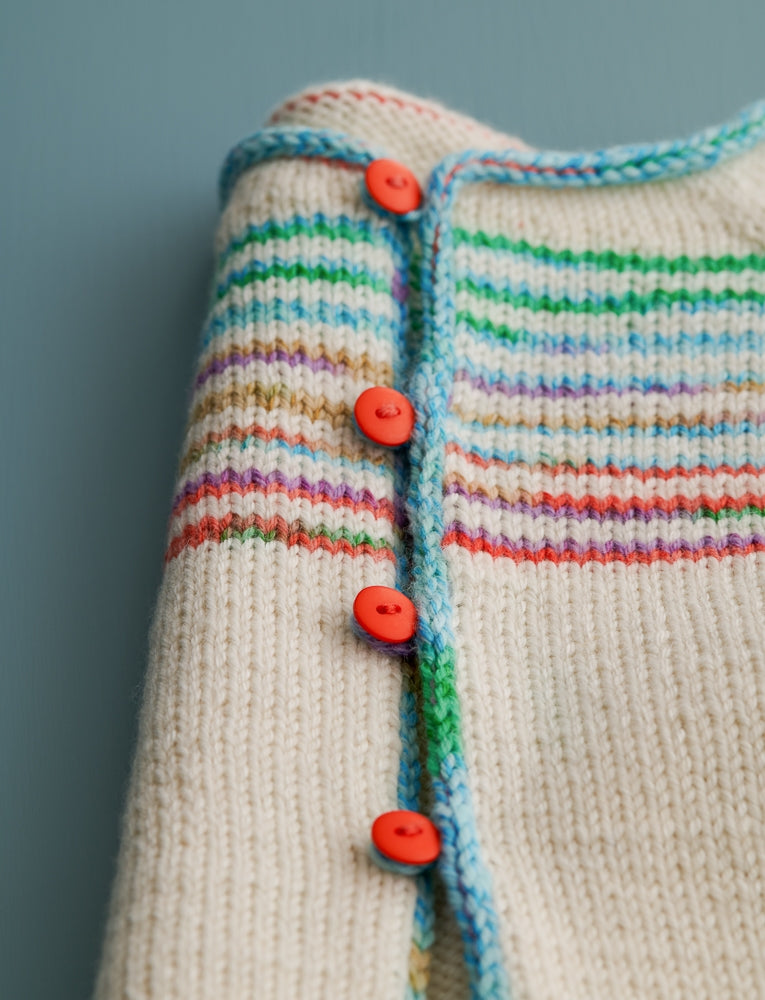 Painted Yoke Cardigan
