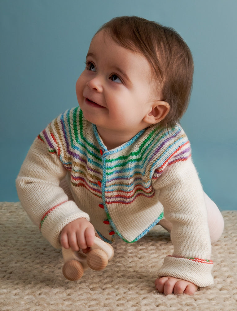 Painted Yoke Cardigan