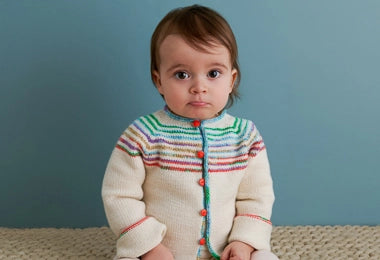 Painted Yoke Cardigan