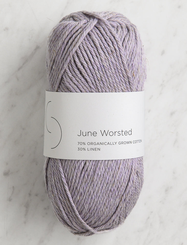 June Worsted, Pale Iris