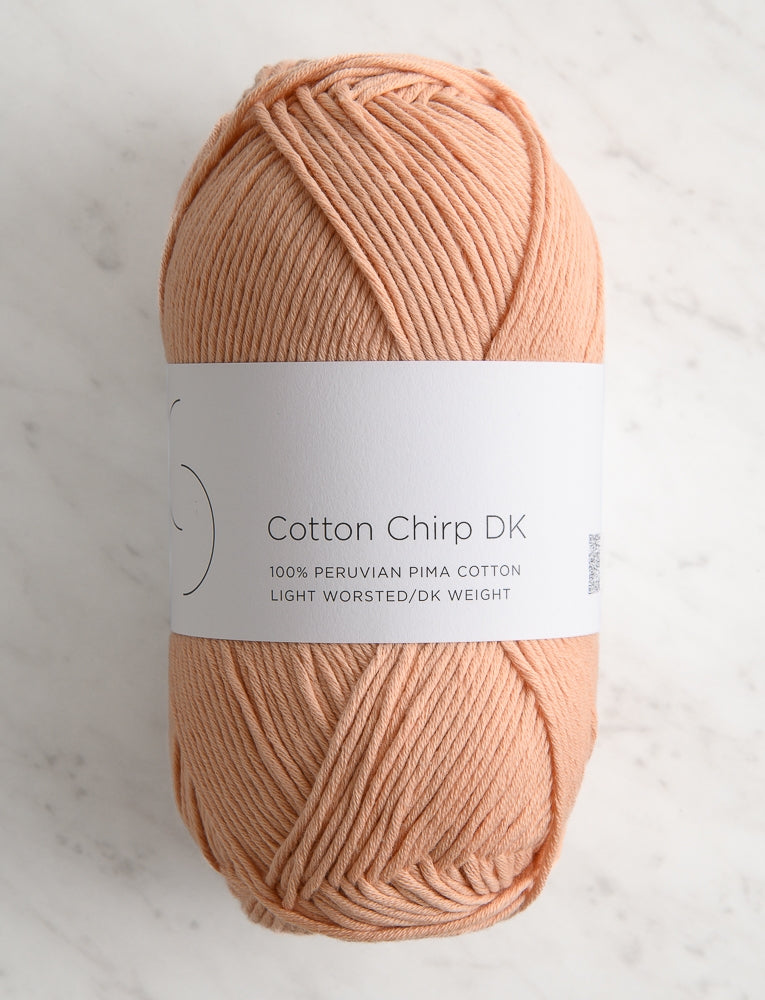 Cotton Chirp DK, 100-Gram Balls, Peach Bisque