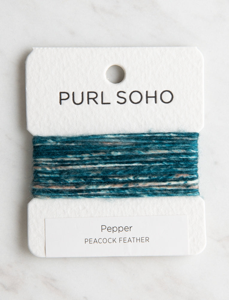 Pepper Color Cards, Peacock Feather