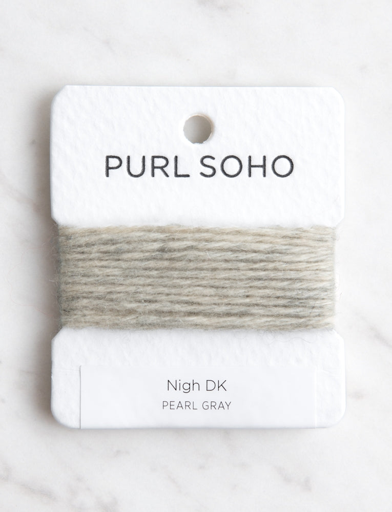 Nigh DK Color Cards, Pearl Gray
