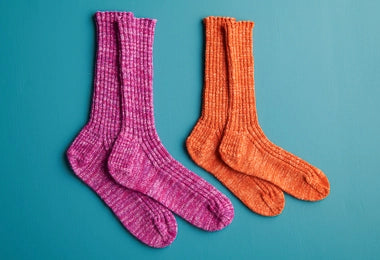 Perfect Fit Socks in Fine Print
