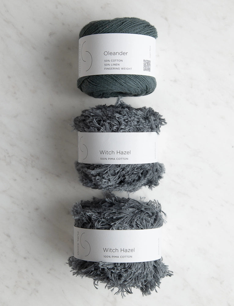 Little Nest Pouch Bundle, Pewter Gray + Gray Spruce
