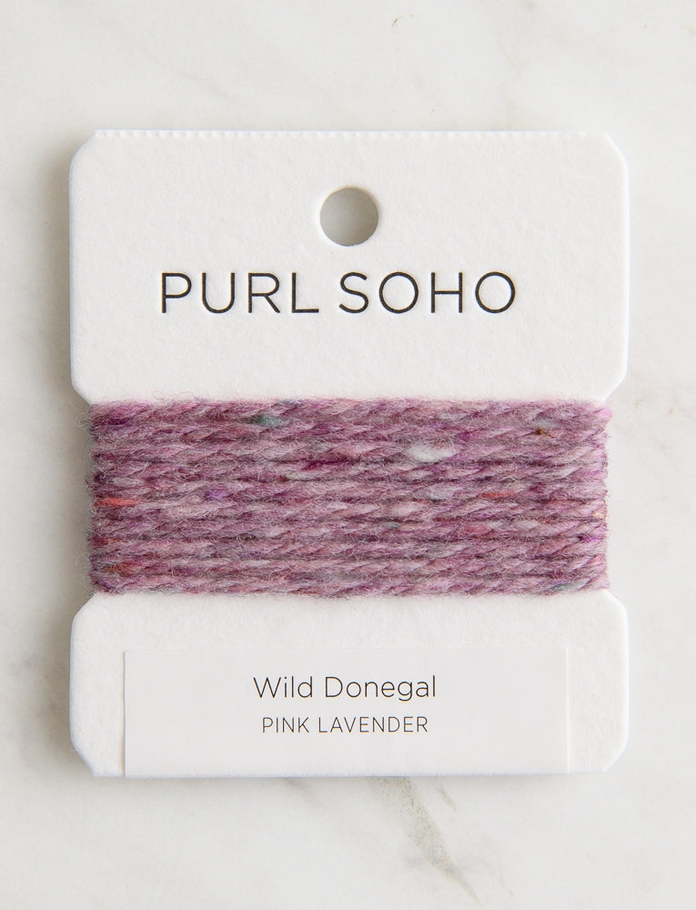 Wild Donegal Color Cards, Pink Lavender