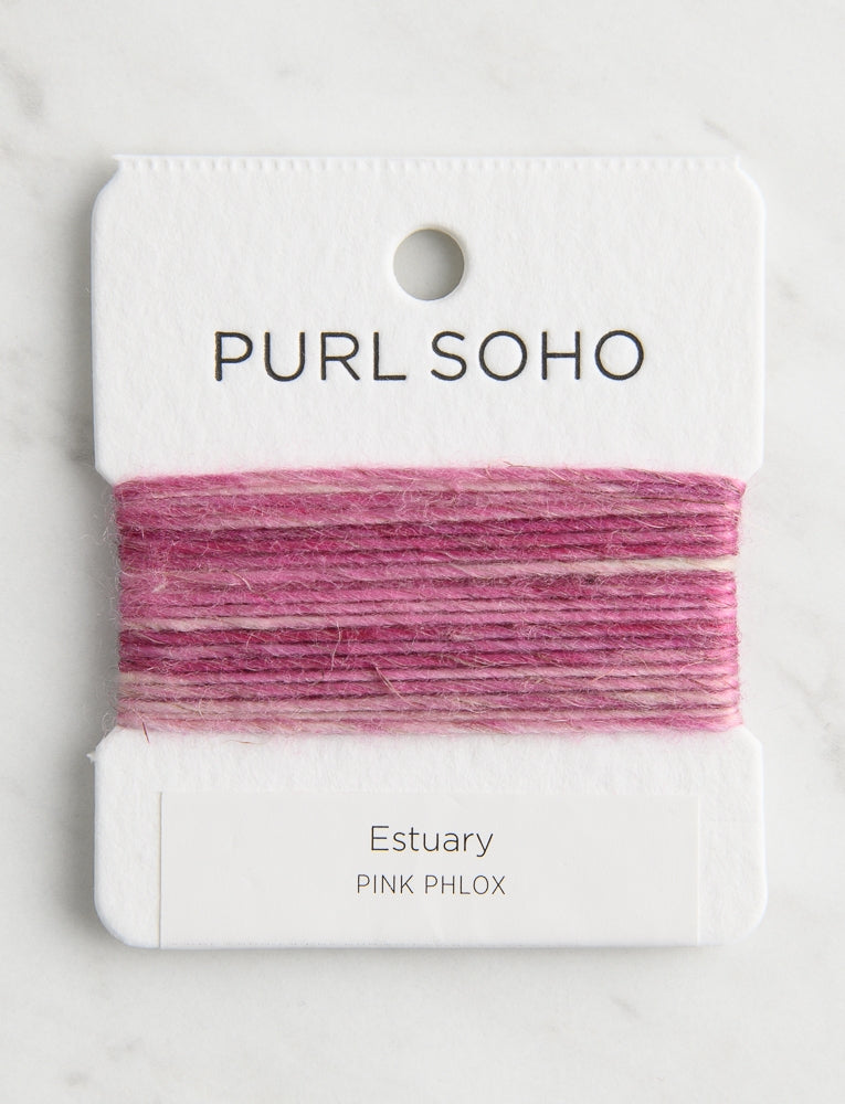 Estuary Color Cards, Pink Phlox