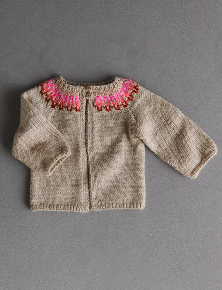 Baby Colorwork Cardigan Pattern Download
