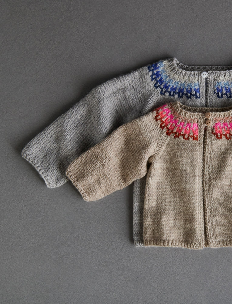 Baby Colorwork Cardigan Pattern Download