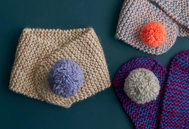 Powder Puff Scarf