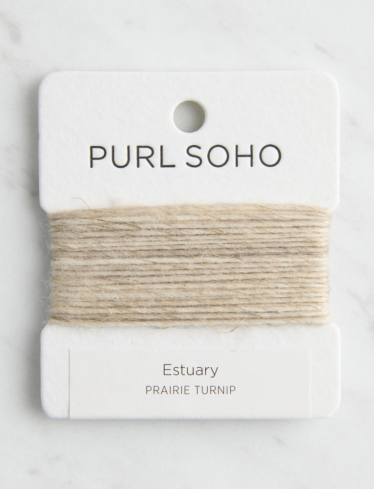Estuary Color Cards, Prairie Turnip