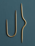 Brass Cable Stitch Holders