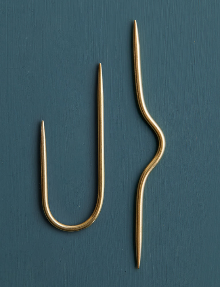 Brass Cable Stitch Holders