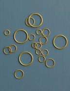 Brass Ring Stitch Markers