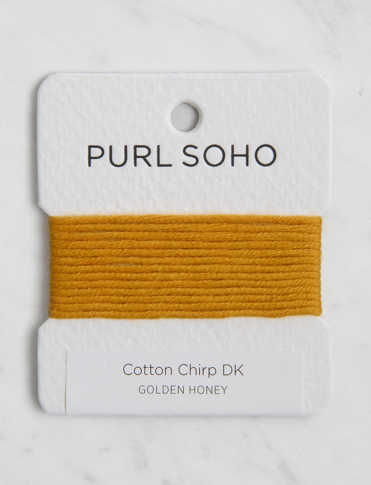 Cotton Chirp DK Color Cards, Golden Honey