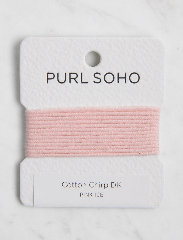 Cotton Chirp DK Color Cards, Pink Ice