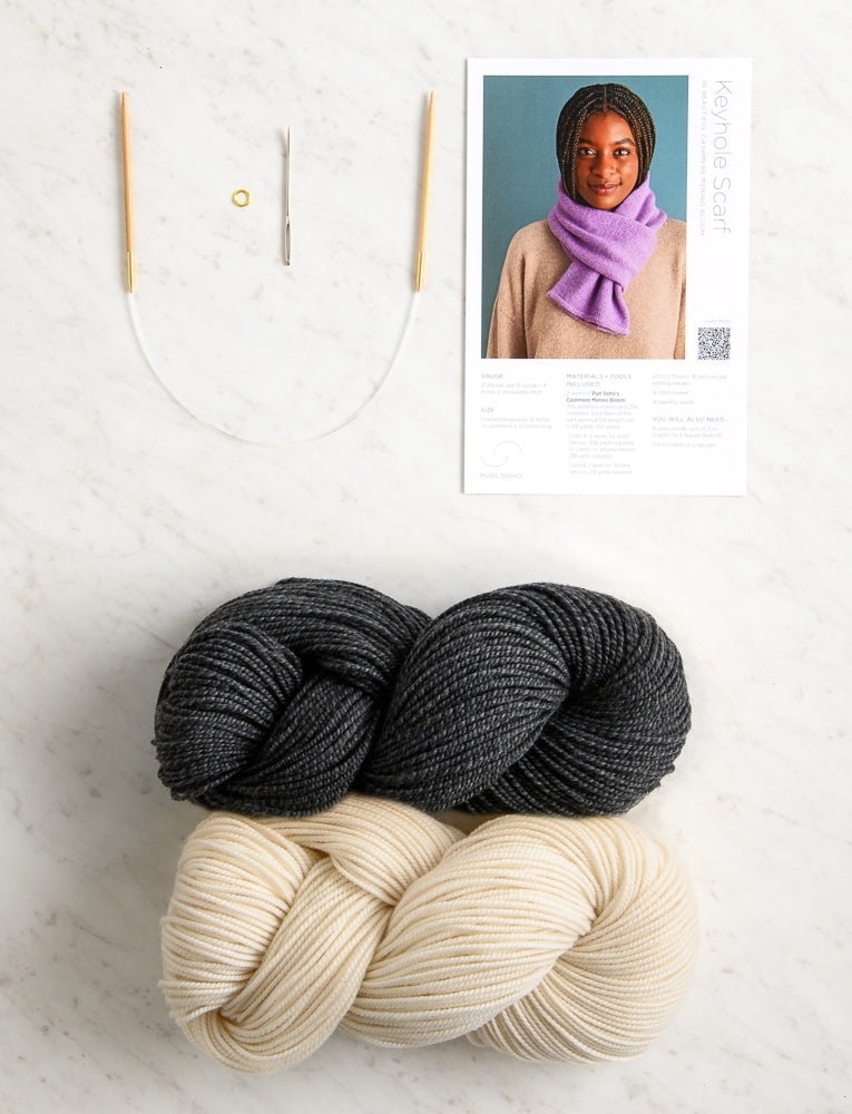 Charcoal Onyx  + Heirloom White 