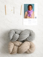 Dove Gray  + Wheat Flour 