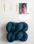 Keyhole Scarf Kit, High Tide