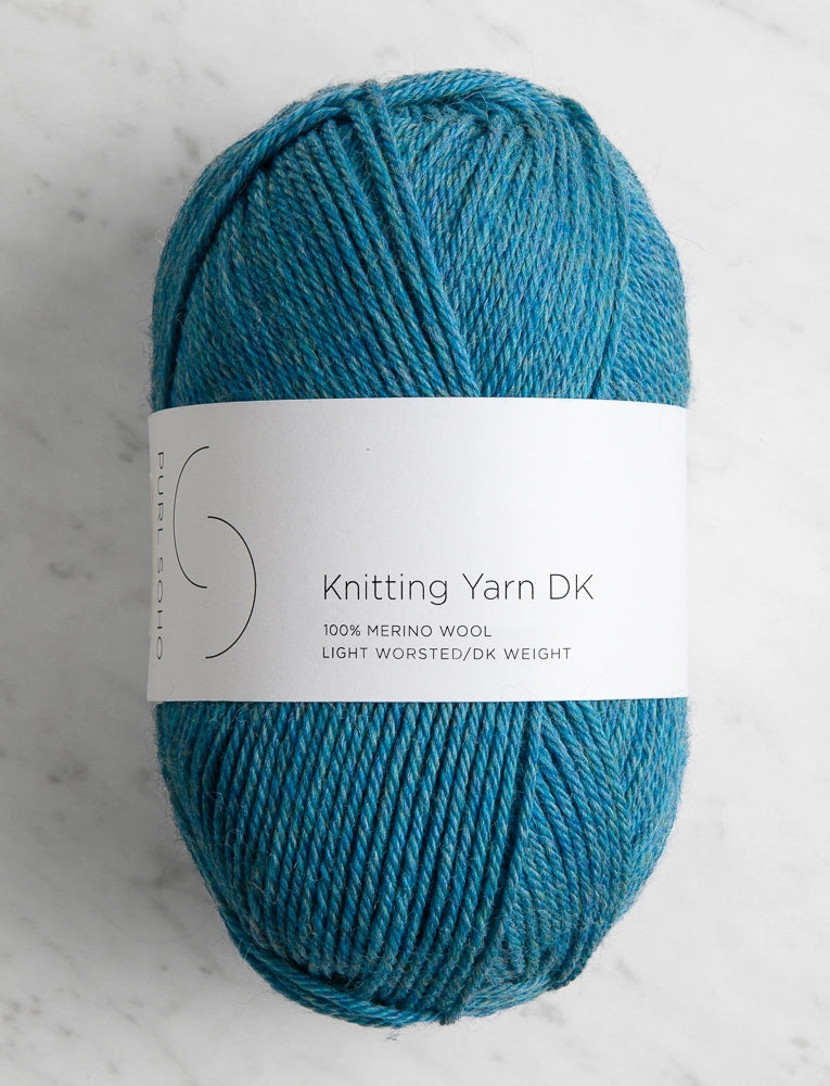 Knitting Yarn DK, Blue Topaz